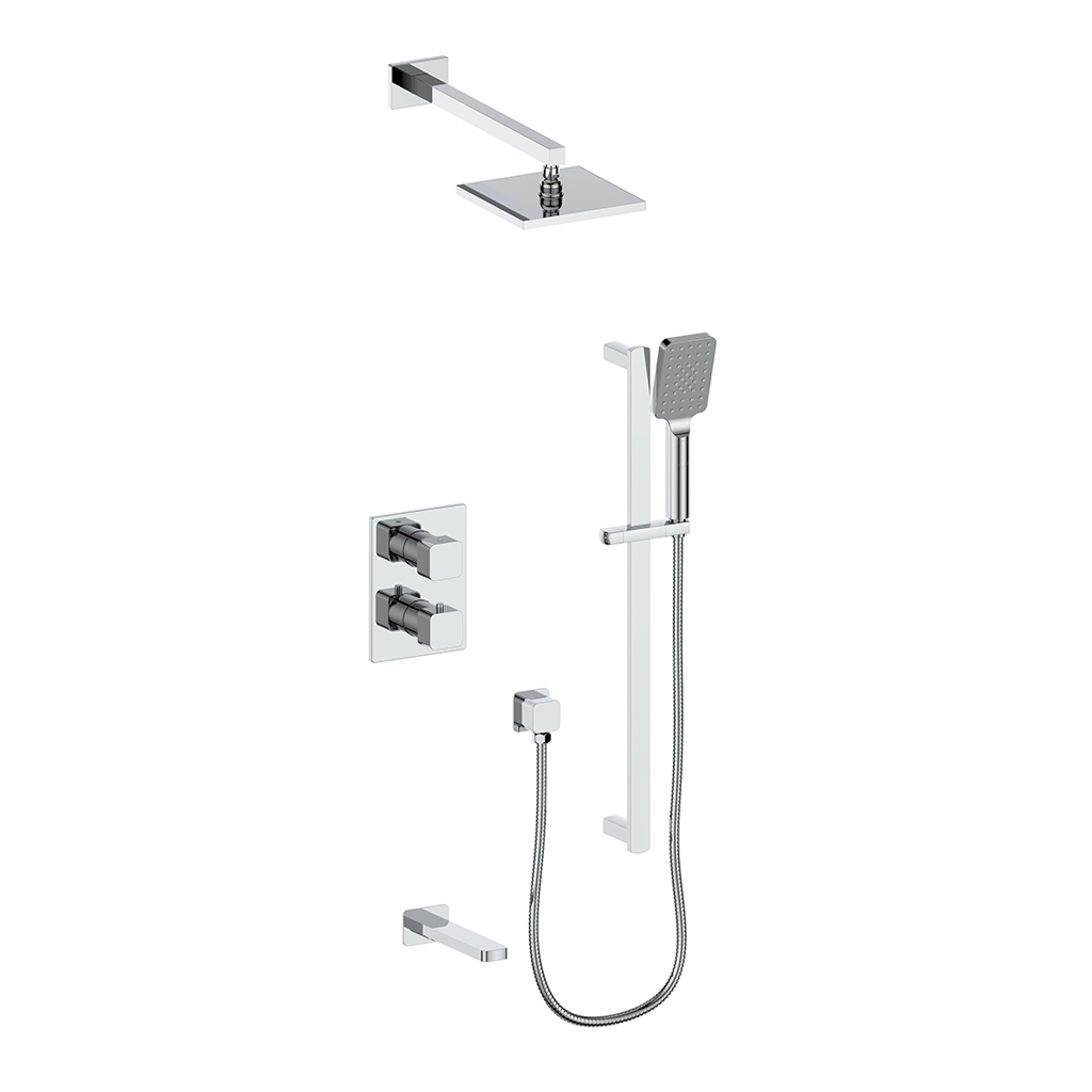 NIVEAU 3-WAY THERMOSTATIC TRIM - TM.NU.320.310